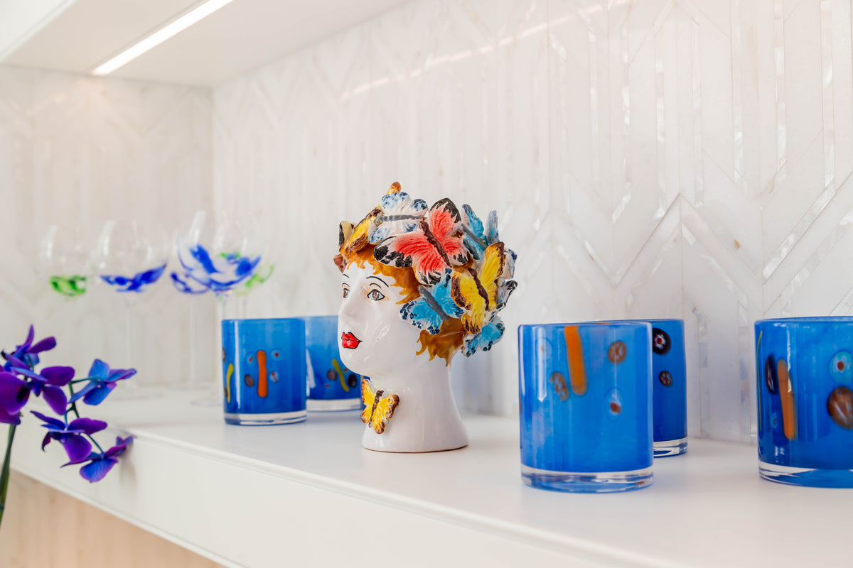 Torcello Millefiori/Stripes Tumbler