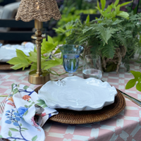 Fleur de Lis Dinner Plate