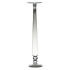 164172 Abigails Wholesale Home Décor Glassware Candlestick and Votives Bonaparte Candlestick Medium Bonaparte