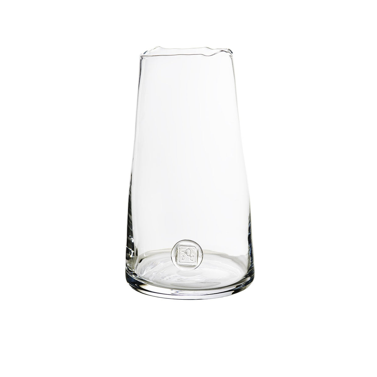 Medallion Vase, Clear