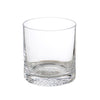 New Orleans Double Old Fashioned, clear with criss-cross design