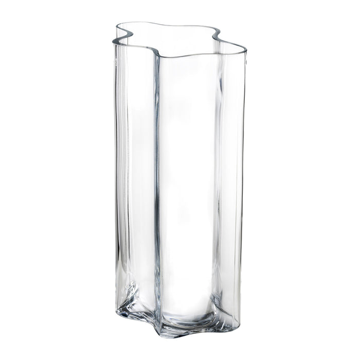 164571 Abigails Wholesale Home Décor Glassware Vases Boomerang Vase Large Boomerang
