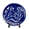 Pablo Round Blue & White Platter