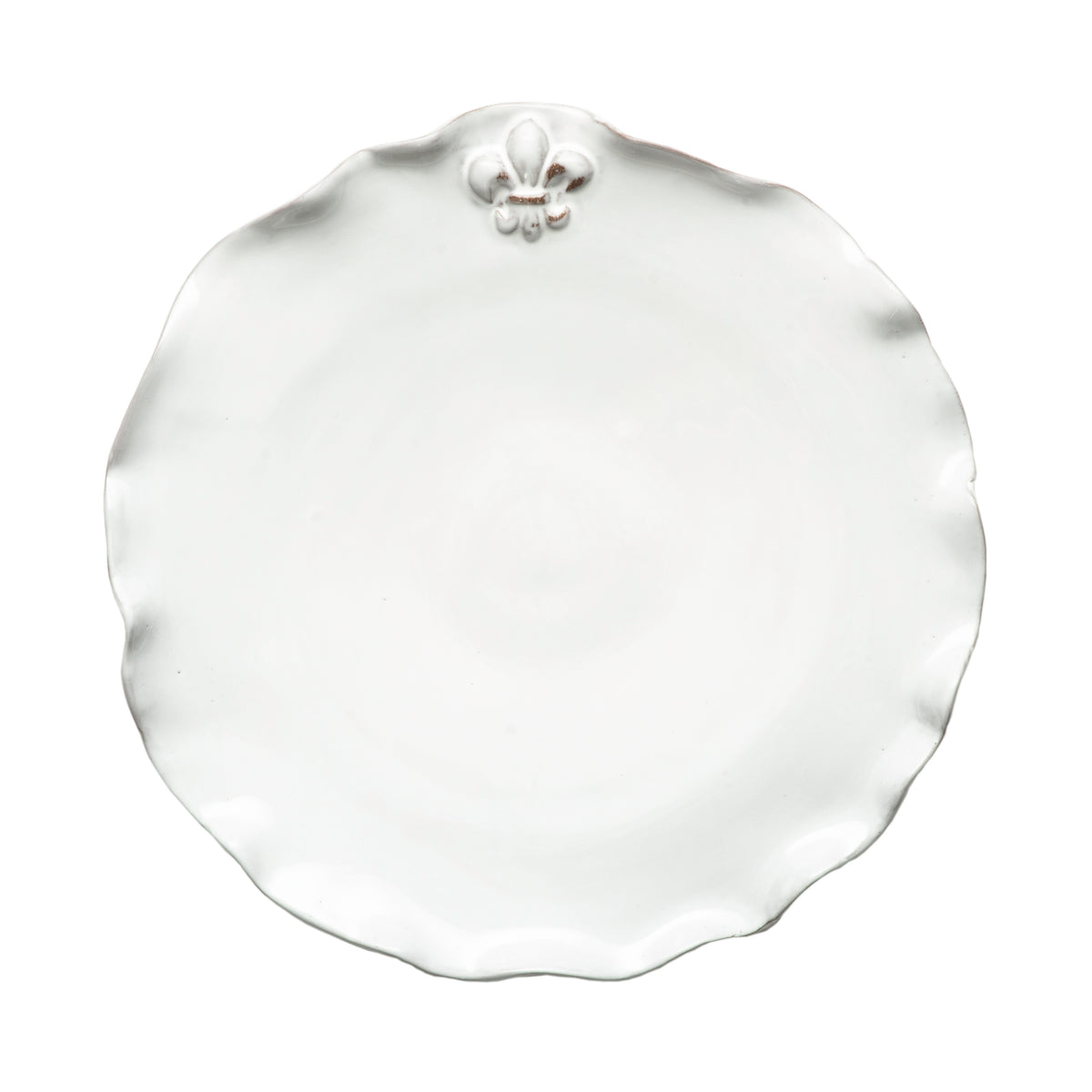 Fleur de Lis Dinner Plate
