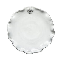 Fleur de Lis Dinner Plate