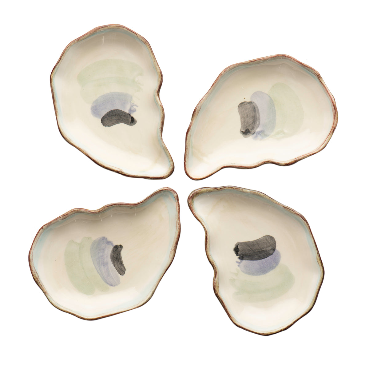 Seaside Oyster Plate, Small