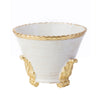 Roma Collection, Gold Acanthus Cachepot, Small
