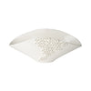 260153 Abigails Wholesale Home Décor Ceramics and Terra Cotta Centerpieces Cerchio Oval Centerpiece White Cerchio