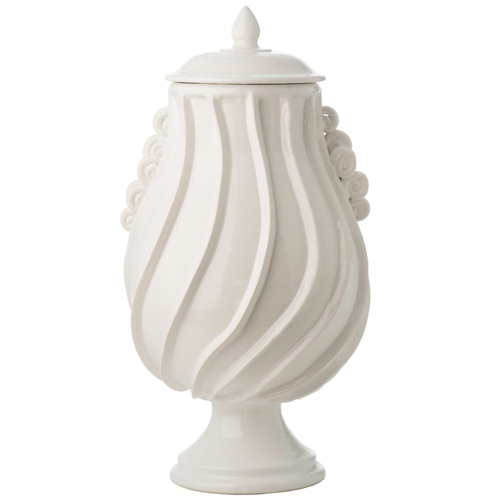 Santa Barbara Urn, White