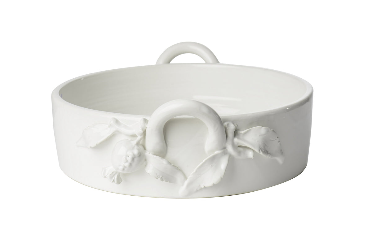 260190 Abigails Wholesale Home Décor Ceramics & Terra Cotta Planters Round Pomegranate Bowl