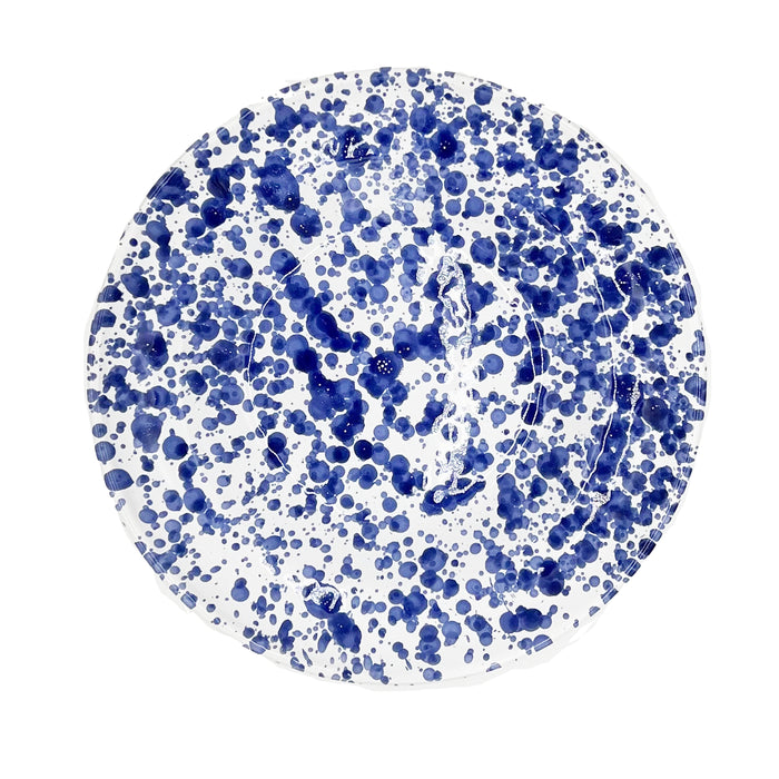 Taverna Speckled Soup Bowl, Cobalt/White