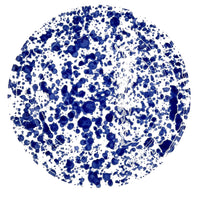 Taverna Speckled Dinner Plate, Cobalt/White