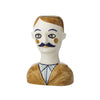 403410 Abigails Wholesale Home Décor Ceramics and Terra Cotta Vases Gabriel Painted Head Vase