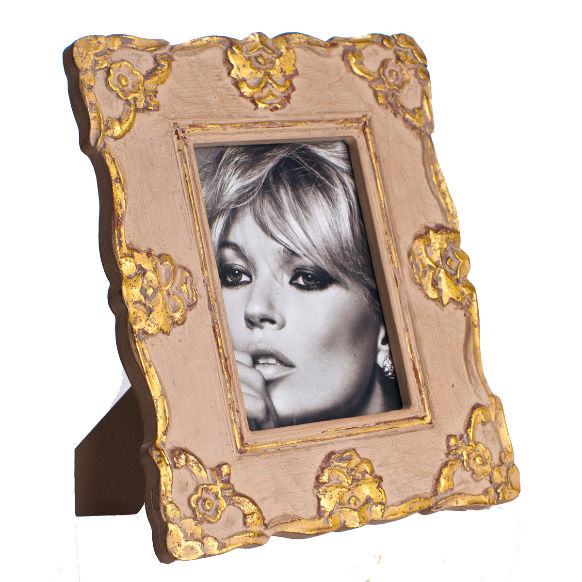 Vendome Frame, Gray and Gold
