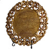 Vendome Placemat, Round, Gold Rub Finish