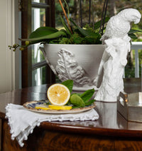 White Cotton Napkin, Pom-Pom Border