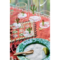 Aztec Cactus Tumbler, Set/4