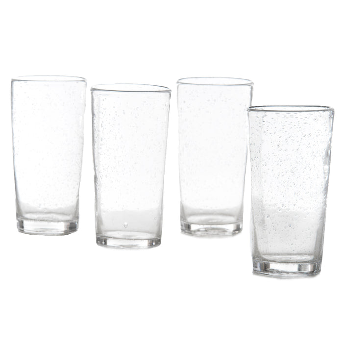 Bubble Glass Highball, Clear