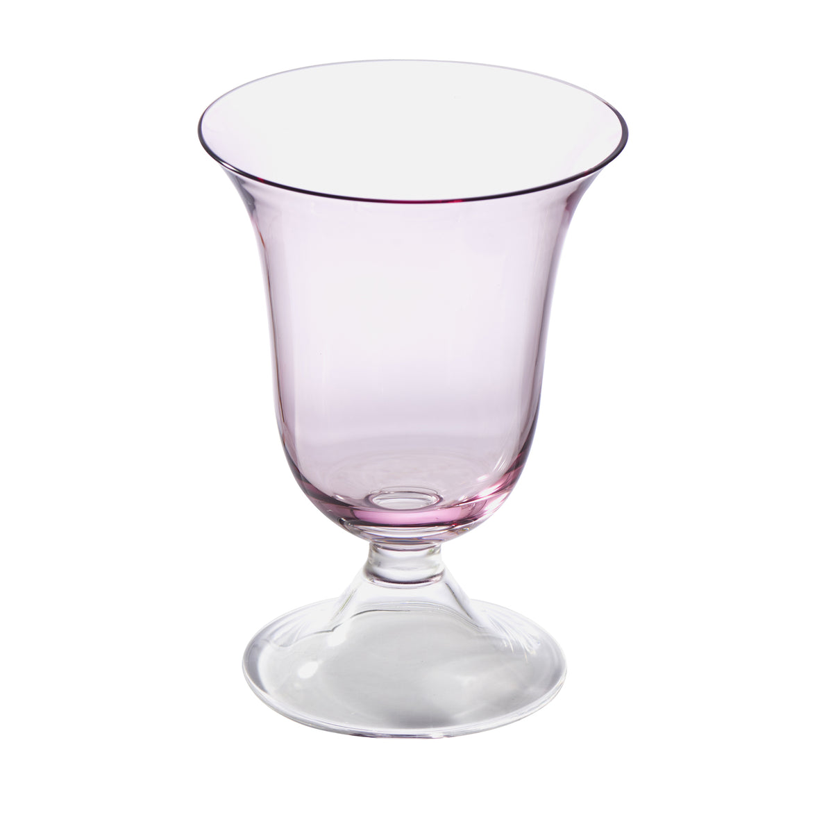Adriana Water Glass, Pink