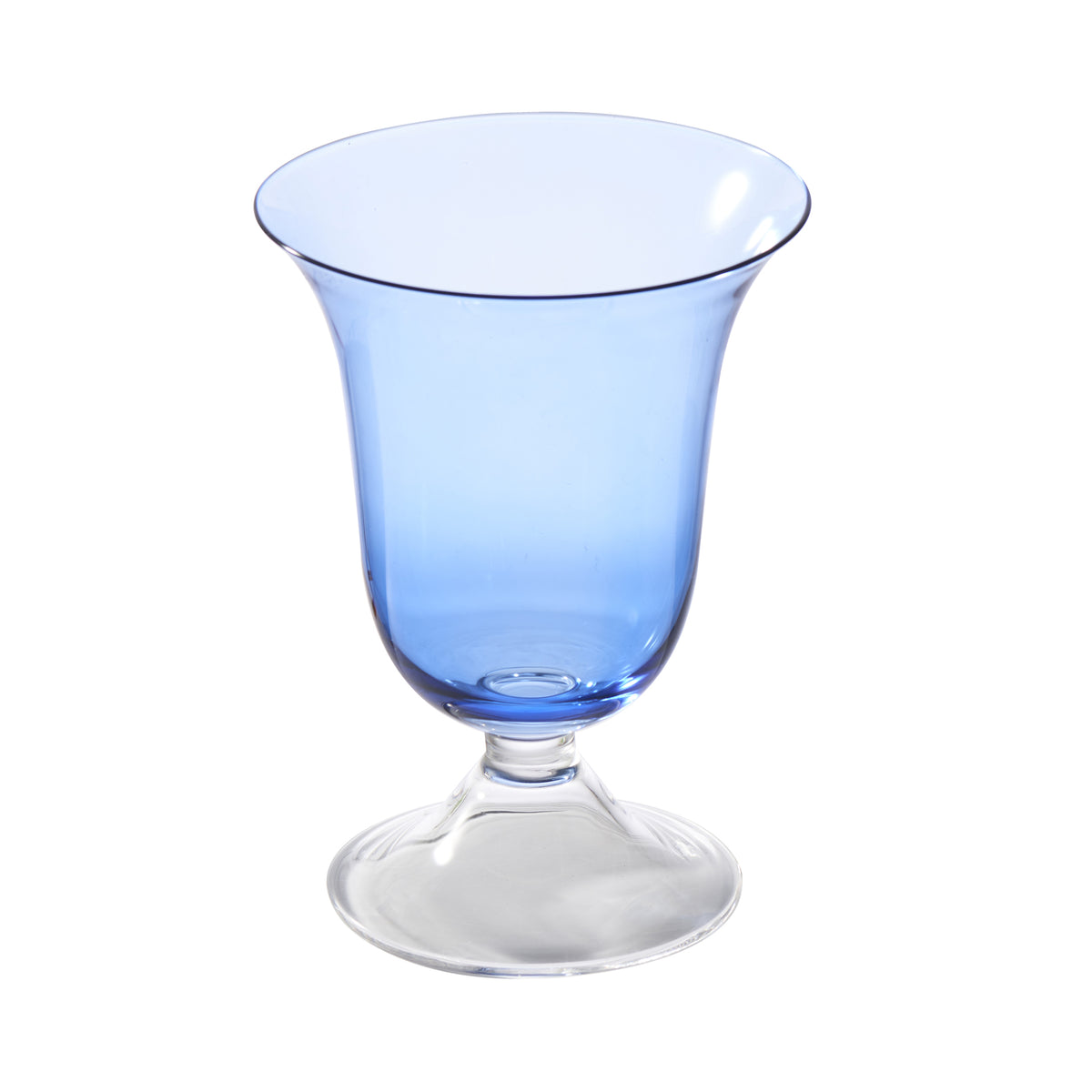 Adriana Water Glass, Cobalt