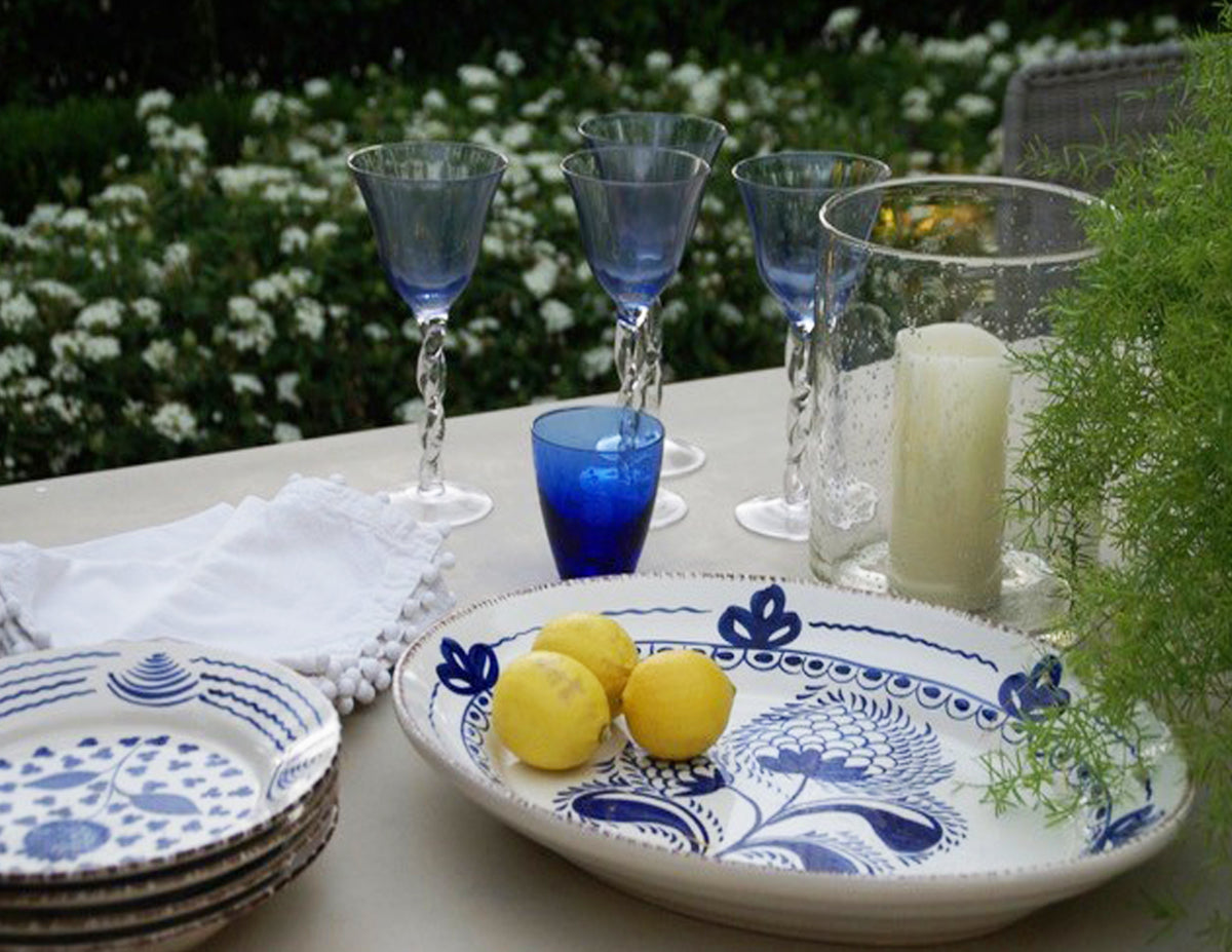 White Cotton Napkin, Pom-Pom Border
