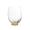 Elisa Red Wine, Clear with Gold